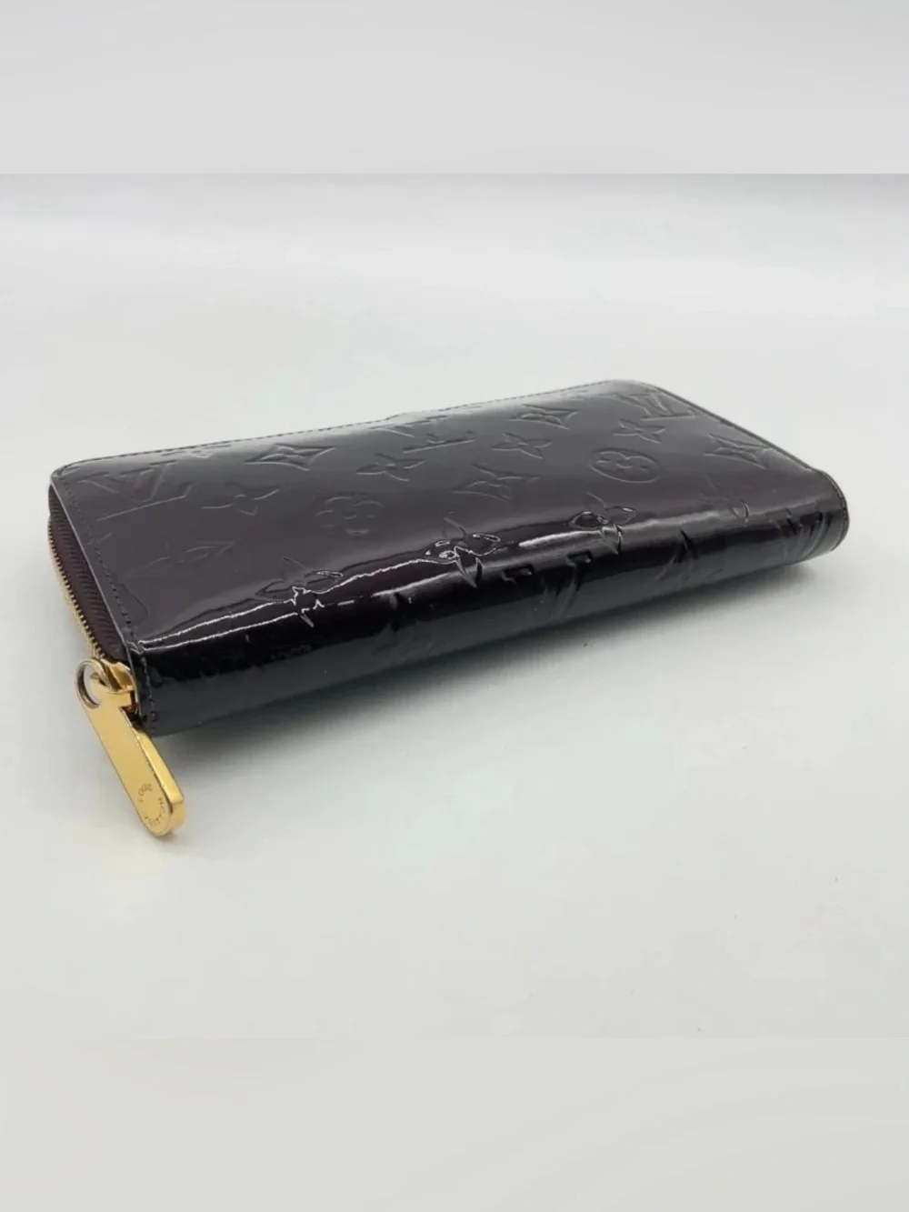 Louis Vuitton Amarante Monogram Vernis Zippy Wallet